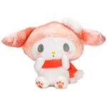 My Melody Plush Doll Snowscape Pink Sanrio Furyu 6 Inches
