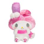 My Melody Plush Doll Snowscape Bright Pink Sanrio Furyu 7 Inches