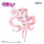 Hatsune Miku Figure, Wink Ver., Pearl Color, Cherry Blossoms, Sakura Miku, Vocaloid, Taito