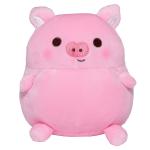 Soft & Squishy Pig Plush Doll, Pink, 6 Inches, Kawaii Plushie