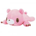 Gloomy Bear Plush Doll Laying Down, Tummy Pocket, Pink GP #577 18 Inches