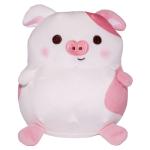 Soft & Squishy Pig Plush Doll, White, 6 Inches, Kawaii Plushie