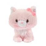 Cat Plush Doll, Hime Soft Neko Plushie, Pink, 13 Inches, BIG Size, Amuse,