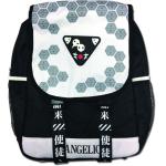 Evangelion Sachel Backpack Black White