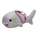 Aquarium Colorful Collection Plush Whale Shark Plush Toy Rainbow Keychain 4 Inches