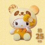 Hello Kitty Plush Doll, Panda Lemon, 9 Inches, Yellow, Sanrio, Furyu