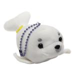 Aquarium Collection Plush Seal Plush Keychain Toy White 4 Inches